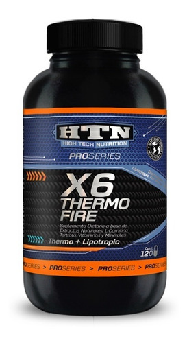 X6 Thermo Fire 120 Caps Htn Pro Series