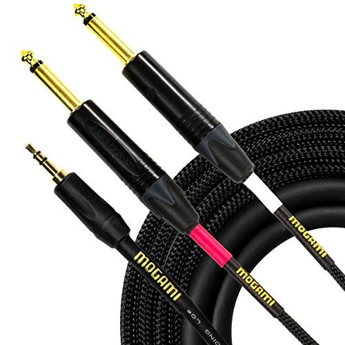 Mogami Oro 3.5-2ts-20 Cable Estéreo Y-adaptador De Audio De 