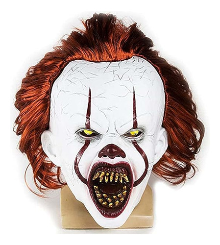 Scary It Clown Mask Creepy Clown Mask Horror Halloween Mask