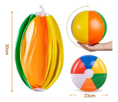 12 Pzs Pelota De Playa Inflable De Colores Bestway Ne 12 Pzs Pelota De Playa Inflable De Colores Bestway Ne
