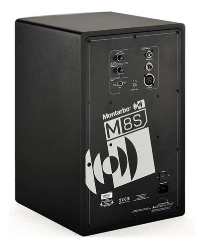 Monitor Activo Montarbo M8s 8 Pulgadas 60 Watts Estudio