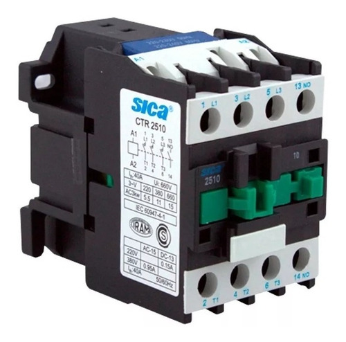 Contactor Tripolar 25a 1na 220v Sica