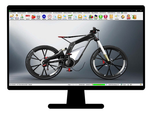 Software Bicicletária, Controle De Estoque E Financeiro V3.0