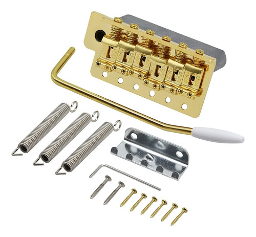 Golden 6 Cuerdas Guitarra Tremolo Puente Kit Fit Fender Stra