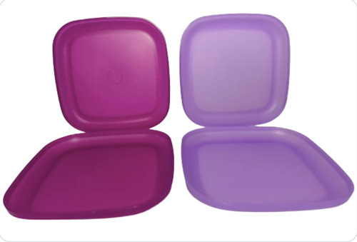 Tupperware Cuadriplatos 4 Piezas