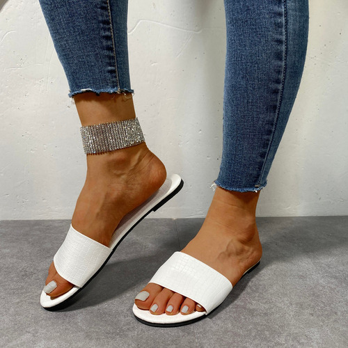 Sandalias Transpirables De Verano Para Mujer, Sin Cordones,