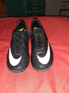 botines cr7 negros