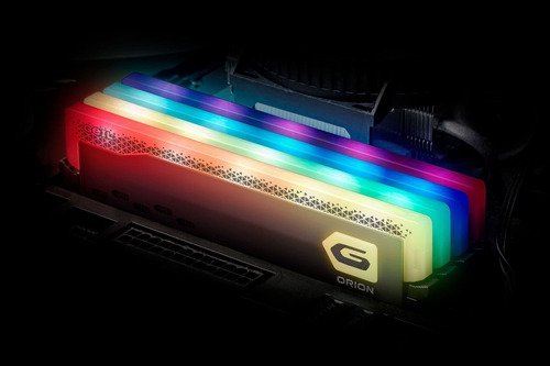 Memoria Ram 8gb Ddr4 Geil Orion Rgb 3600mhz Red