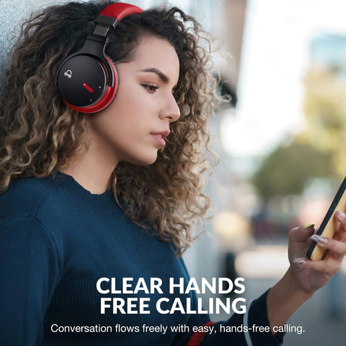 Auriculares Inalámbricos Movssou E7 Anc Con Micrófono Deep B