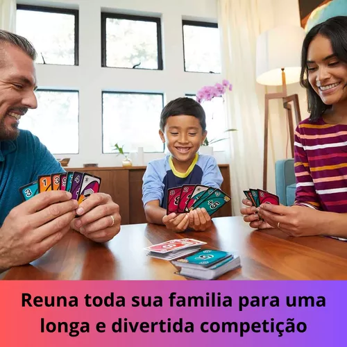 Jogo De Cartas Uno Baralho Colorido