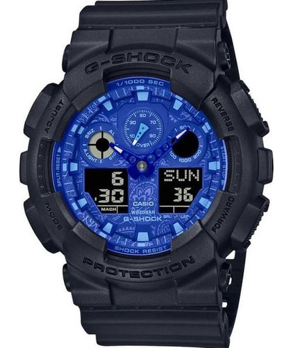 Relógio Casio G-shock Masculino Ga-100bp-1adr