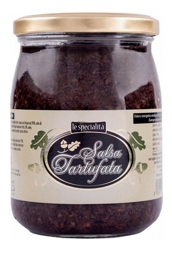 Salsa Tartufada Base De Trufa Negra 500g