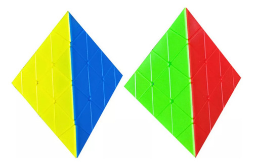 K B Cubo Magico Pyramix 4x4 Pyramid Yisheng 4x4x4