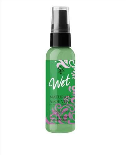 Gel Lubricante Intimo Sexitive Wet Aloe Vera Base Acuosa 75