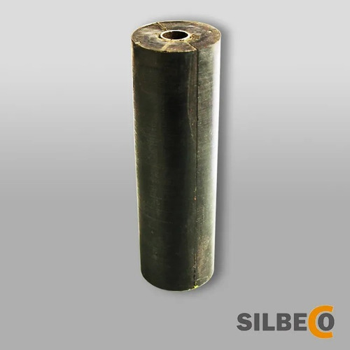 Rodillo Recto De Goma De 200mm Para Trailer - Bote - Lancha