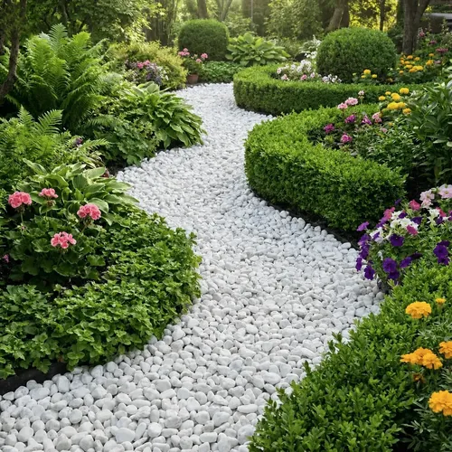 20kg N3 Pedras Ornamentais Dolomita Branca Para Vasos Jardim
