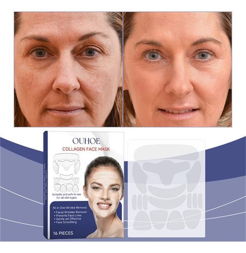 Remendos De Rugas Na Testa Amendos Faciais Máscara Facial En