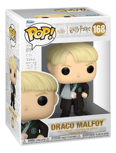 Funko Pop! #0168 - Harry Potter: Draco Malfoy Cabestrillo