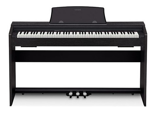 Piano Digital Casio Px770bk Con Mueble Color Negro