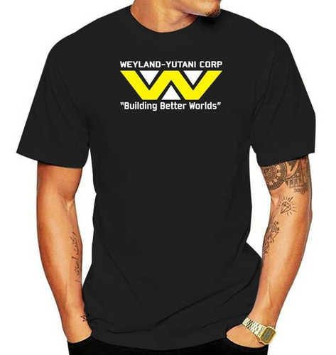 Camiseta Estampada Weyland Yutani Corp, Talla Grande
