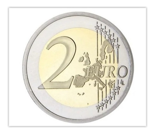 Moeda França - Presidência União Europeia - 2 Euros 2008 (Usado)