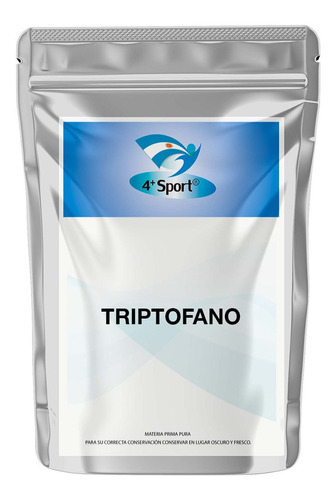 Triptòfano Aminoàcido Puro Grado Usp 500 Gr Vip 4+ Sabor Característico