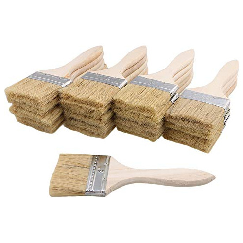 Paint Stains Brush Wood Handles Chip Brush Pack Of 20 (...