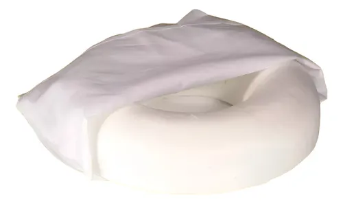 Almohadón Anti-escaras Espuma Circular Aro Dona Con Funda