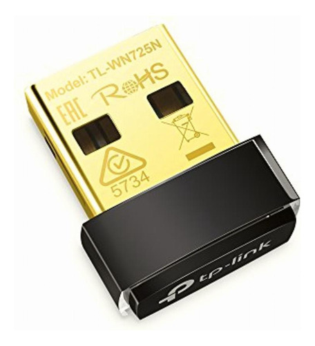 Tp-link Tl-wn725n Adaptador Usb Nano Inalámbrico N De