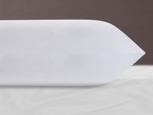 2 Almohadas Nativas Hoteleras Efecto Pluma 80x40 Color Blanco
