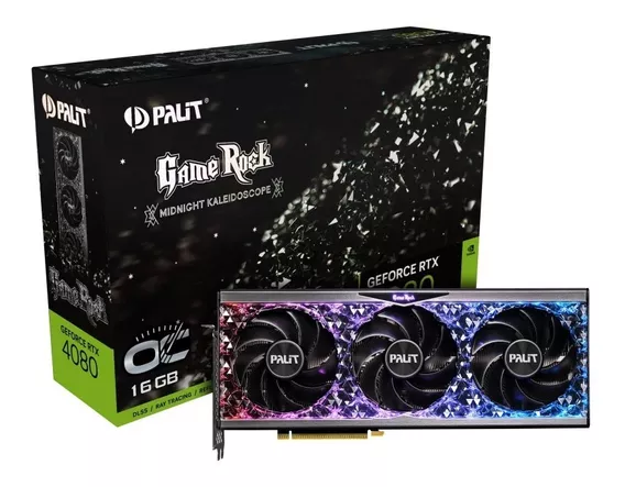 Placa De Video Palit Nvidia Rtx 4090 Oc Gamerock 24gb Gddr6x