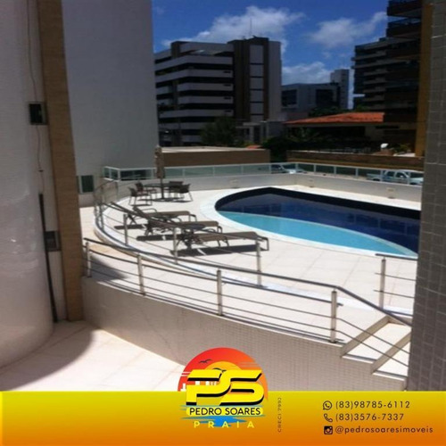 (oportunidade) Apartamento Com Vista Para O Mar, 70 M² Por R$ 370.000 - Intermares - Cabedelo/pb - Ap4127