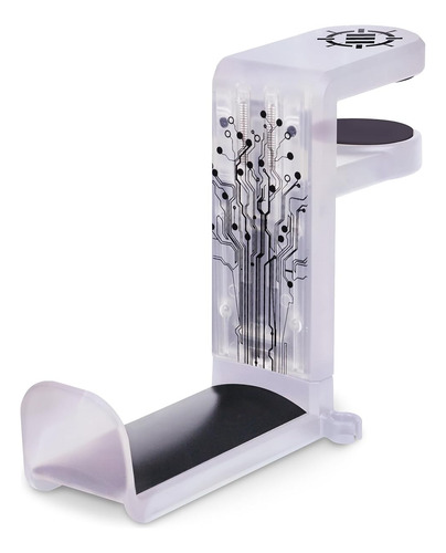 Soporte Para Auricular Giratorio Clip Ajustable Transparente