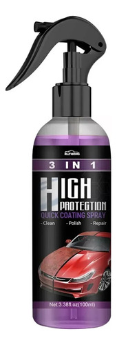 3 Detergente 3en1 De Alta Protección Quick Car Coating Spray