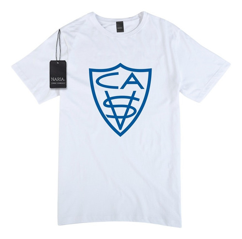 Remera Hombre Velez Sarsfield Dibujo Art Logo - Devs3