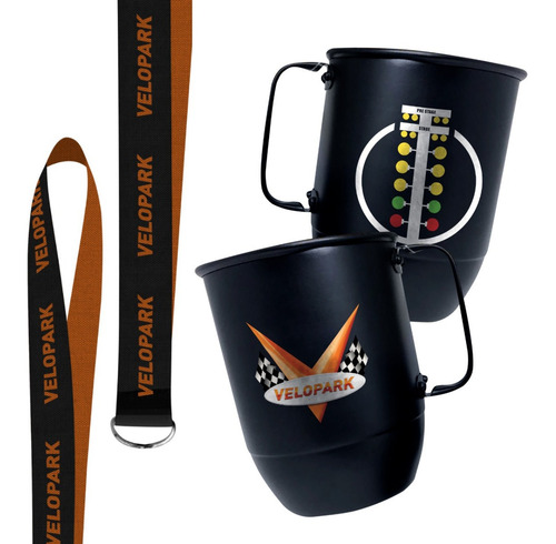 Imagem 5 de 6 de Camiseta + Caneca Velopark