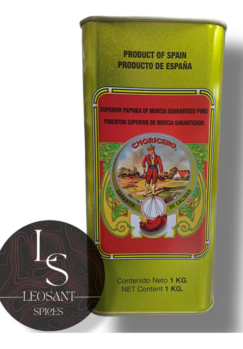 Auténtico Pimentón Paprika Español Choricero 1 Kg