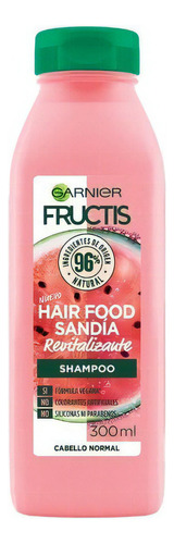  Shampoo Garnier Fructis Hair Food Sandía 300 Ml