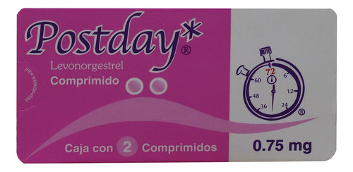 Postday Caja  C/2 Comprimidos De 0.75 Mg C/u
