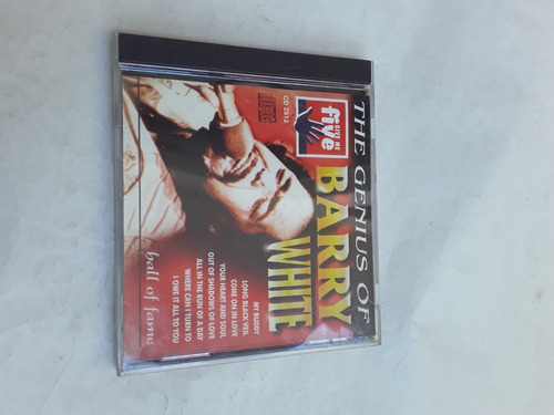 Cd The Genius Of Barry White Ball Fame Buddy Veil Soul Love