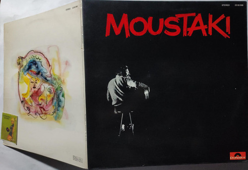 Georges Moustaki Lp 1973 Español Importado De Coleccion