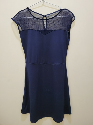 Vestido Corto Azul 