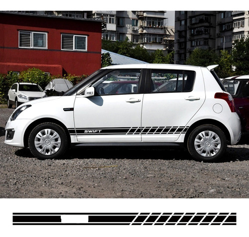 Kit 2pz Franja Lateral Suzuki Swift 163cm