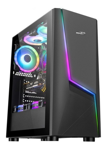 Gabinete Pc Gamer Sentey P20 Sf Usb 3.0 Rgb Filtro Atx