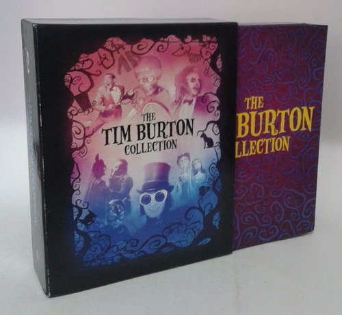 The Tim Burton Collection Blu-ray 7 Siete Discos Libro