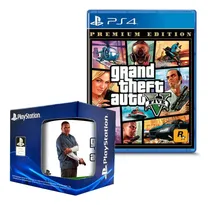 Comprar Grand Theft Auto V Premium Playstation 4 Gta V Y Taza 2