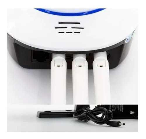 Imagem 4 de 6 de Câmera Segurança Ip Visão Noturna 1,3m Wireless Wifi Sem Fio