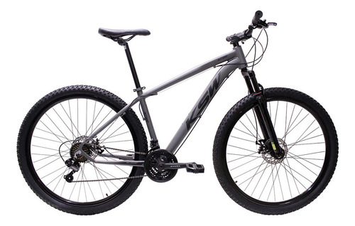 Bicicleta Aro 29 Ksw Aluminio Cambios Shimano 21 Marchas Cor Grafitte Tamanho Do Quadro 17