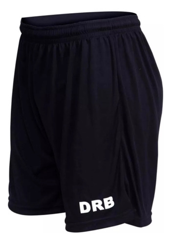 Short Deportivo Drb Liso Microfibra Fútbol Junior Niños 