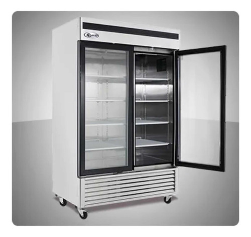 Refrigerador Vertical 2 Puertas De Vidrio Marca Iboia (47)